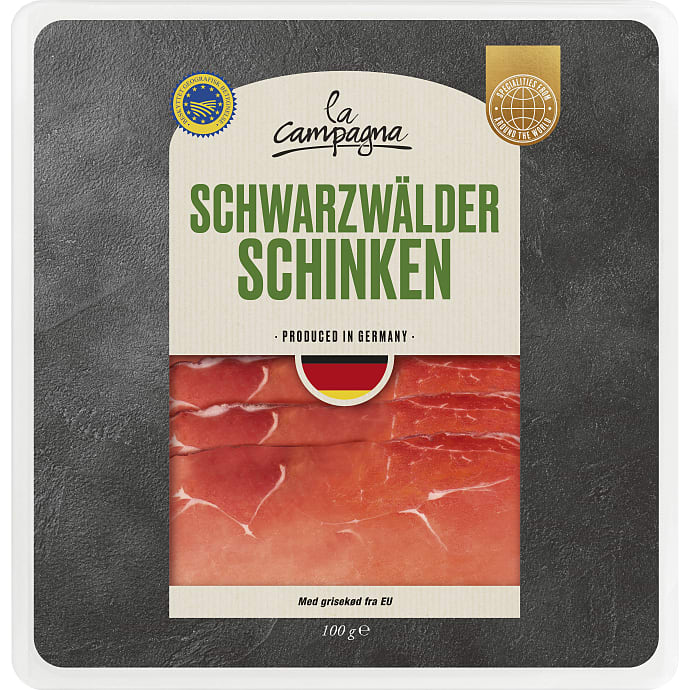 La Campagna Schwarzwald Skinke i Skiver