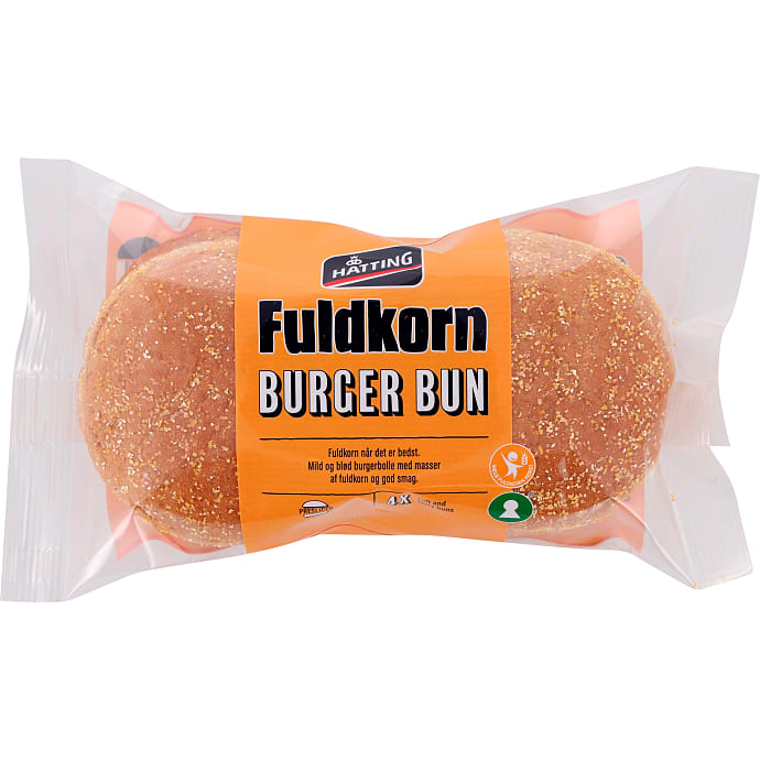 Fuldkornsburgerboller