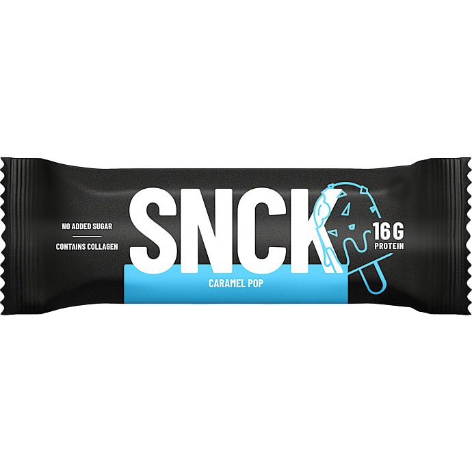 Snck protein bar m. karamelsmag