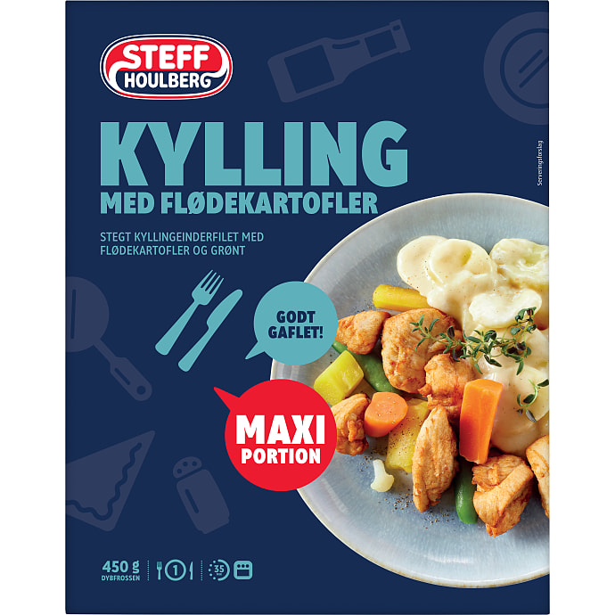 Kylling m. flødekartofler