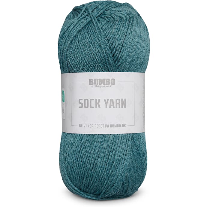 Bumbo strømpegarn fv. 2055 chokolade