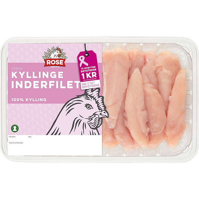 Rose Kyllingeinderfilet