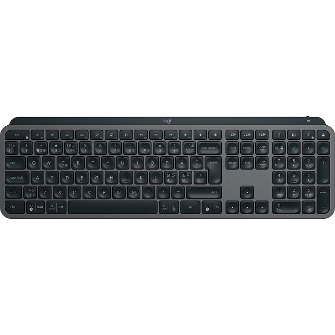 Logitech MX Keys S trådløs tastatur grå