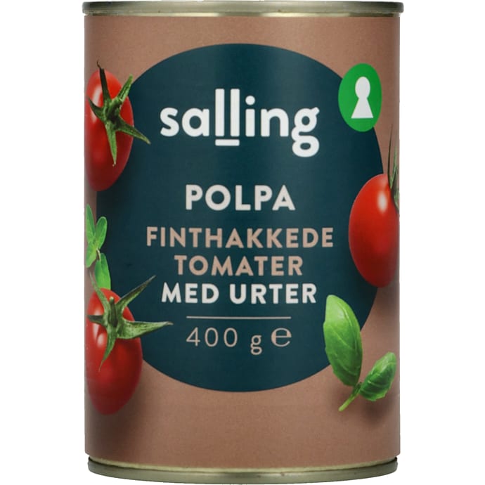 Salling Finthakkede Polpa Tomater m. Urter