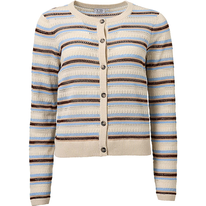 VRS Dame Strikket Cardigan Str. L Beige