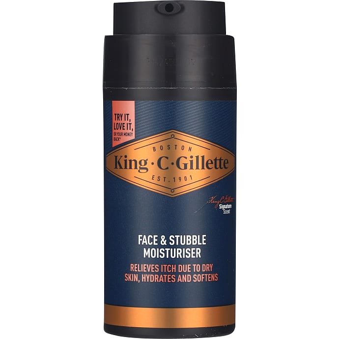 King C. Gillette Skæg- og ansigtscreme B-vitamin