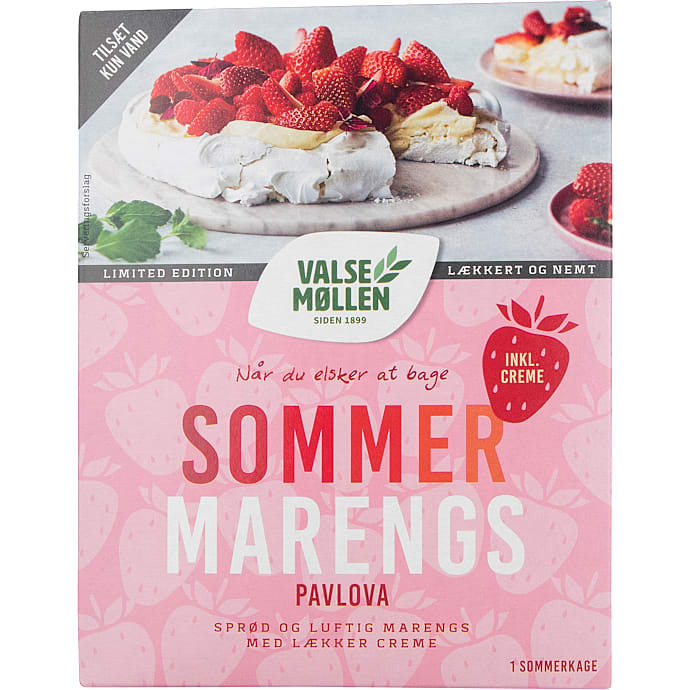 Sommermarengs m. creme