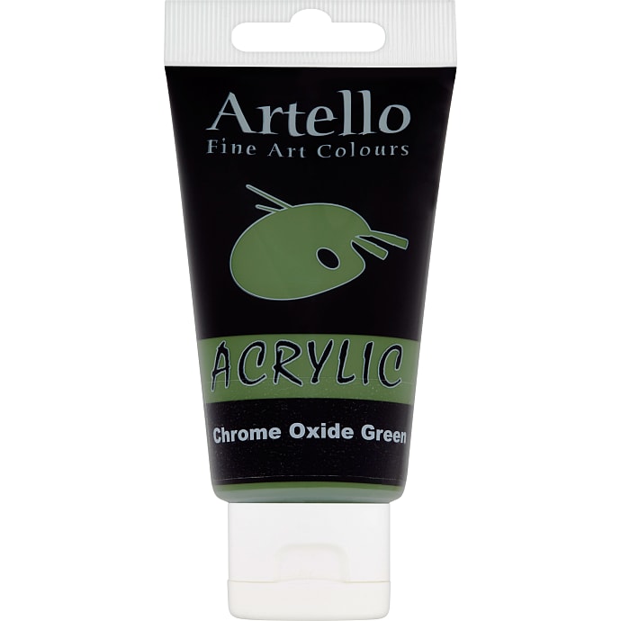 Artello akrylmaling 75 ml - Chrome Oxide Green
