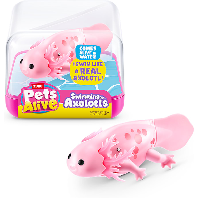 Pets Alive Swimming Axolotls – flere varianter - assorteret