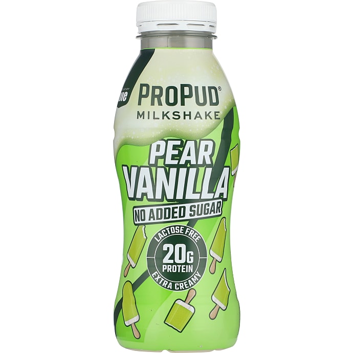 ProPud Proteinmilkshake Pære Vaniljesukker fri