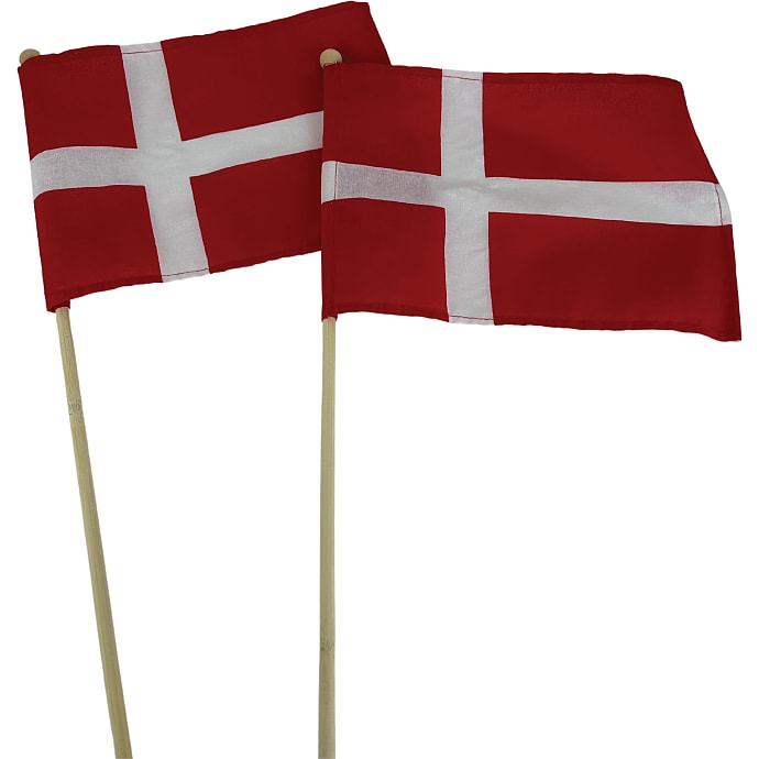 Salling Stofflag på Pind Dannebrog