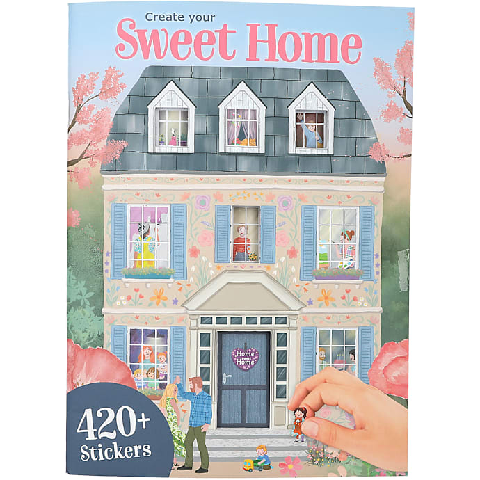 Trends by Depesche Create Your Sweet Home aktivitetsbog