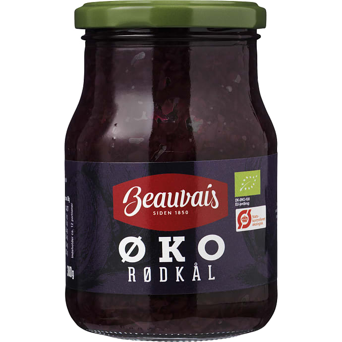 Syltet rødkål øko