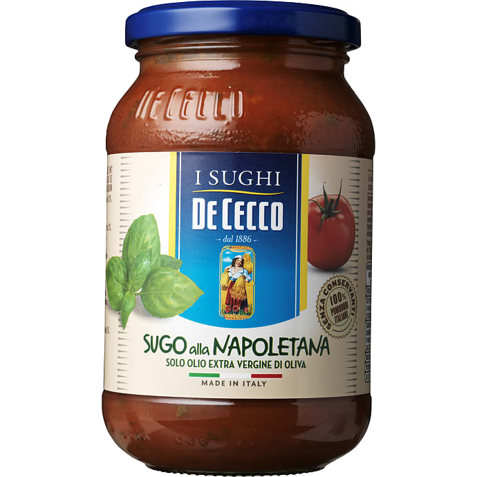 Pastasauce m. basilikum