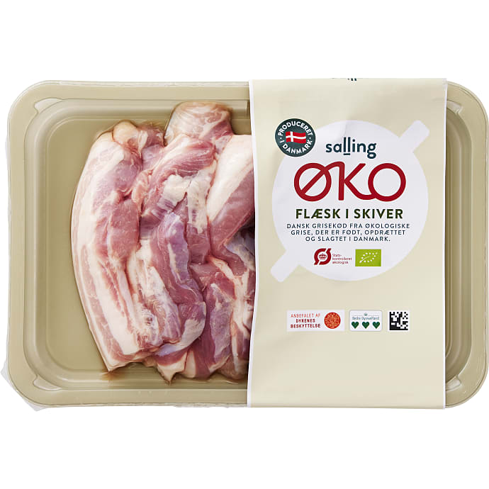 Salling ØKO Flæsk i skiver 300 g