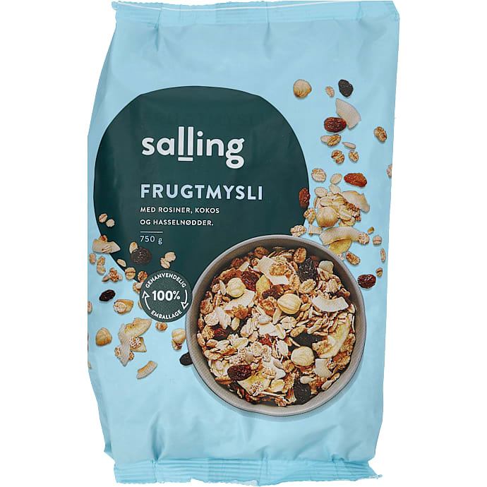 Salling Müsli med Rosin, Kokos og Banan