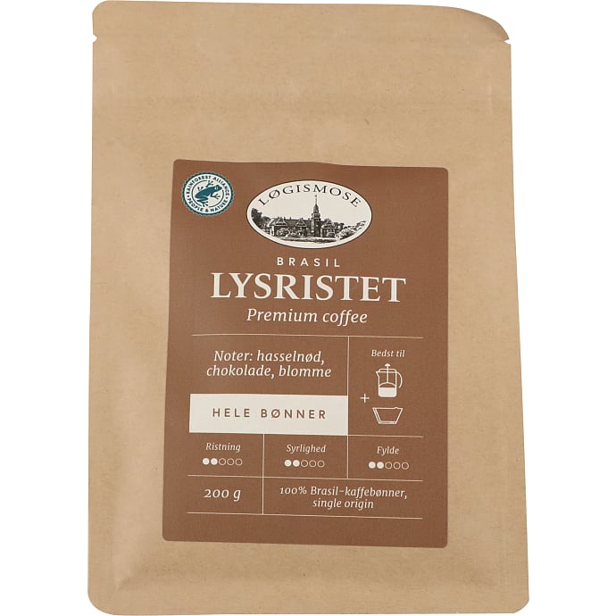 Løgismose Brasil lysristet hele bønner 200 g
