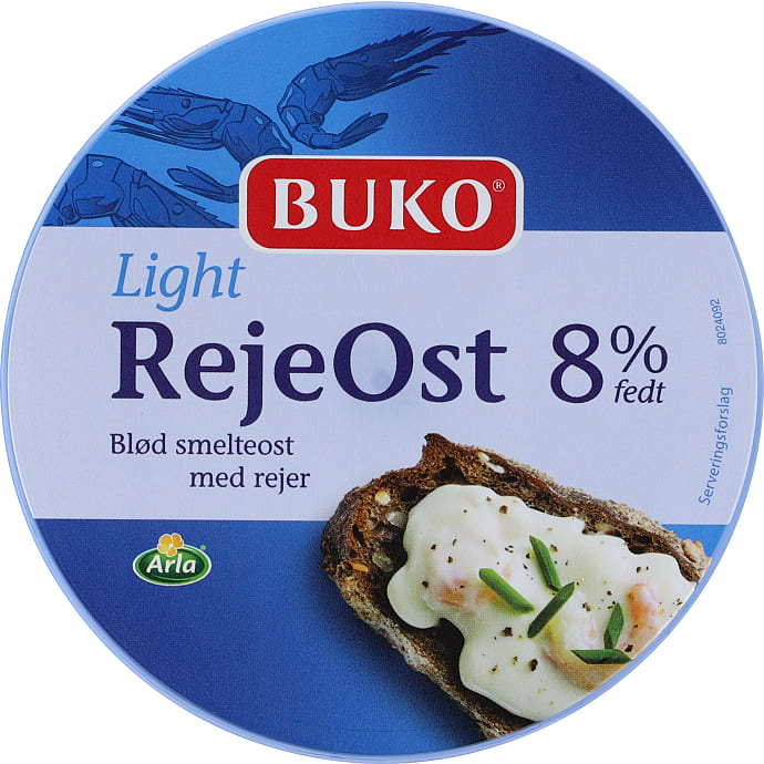 Smøreost m. rejer 8%
