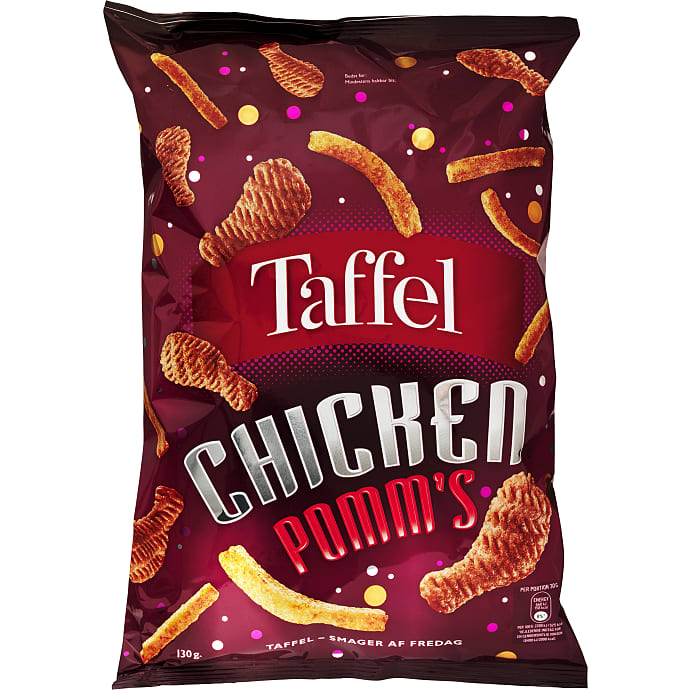 Chips m. krydderier