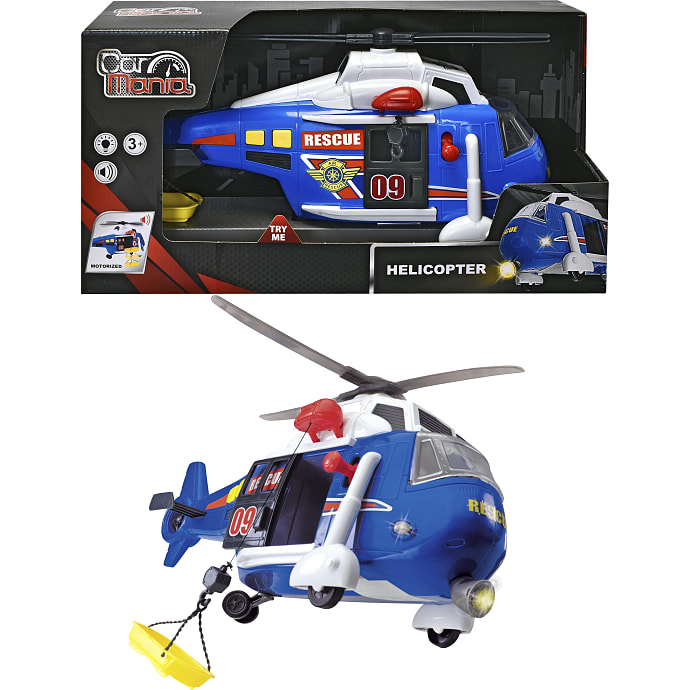 Car Mania Helikopter Blå