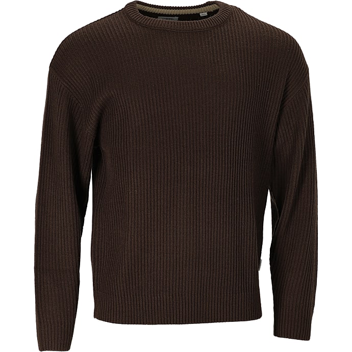 JJ REBEL herre striktrøje str. 2XL - brun