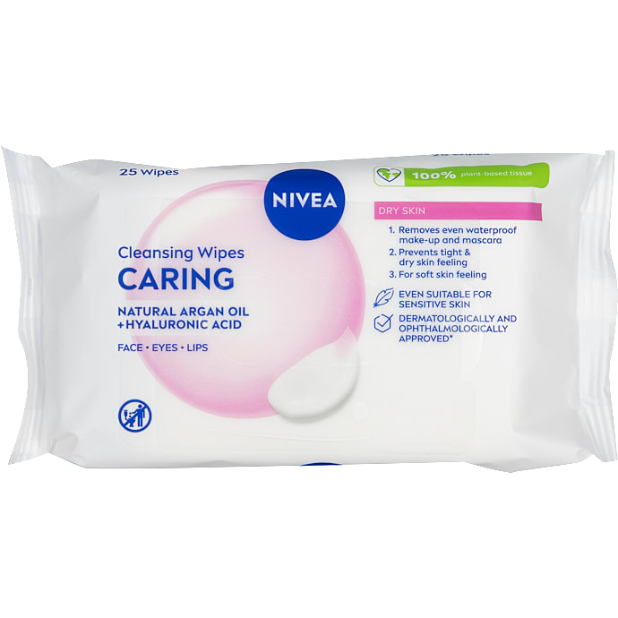 Nivea Renseservietter med Mandelolie