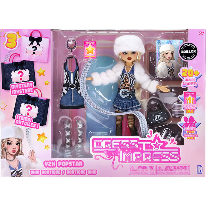 Dress To Impress Fashion dukke Y2K Popstar