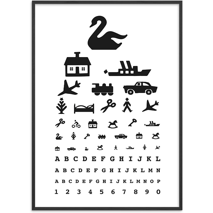 Citatplakat Retro synstavle 50x70