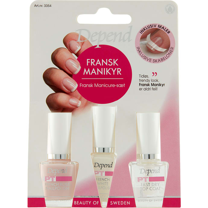 Fransk manicuresæt
