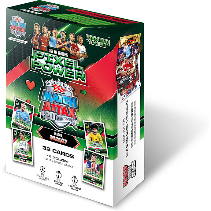 Topps Match attax Booster tin samlekort - flere varianter - assorteret