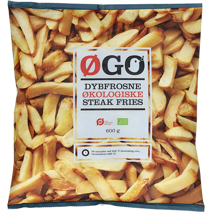 ØGO Steakfries Økologisk 600 g