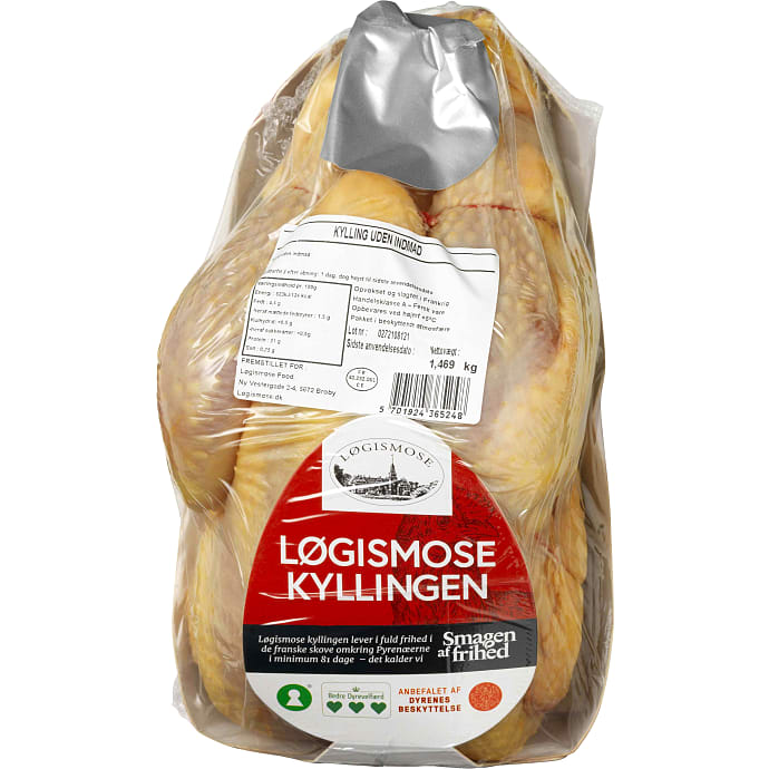 Løgismose Hel kylling friland