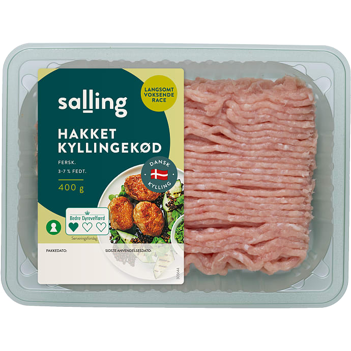 Salling Hakket Kyllingekød 3-7% Fedt