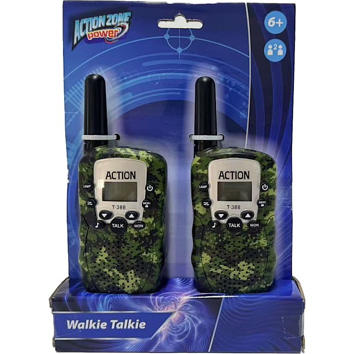 Action Zone Walkie Talkie Camouflage