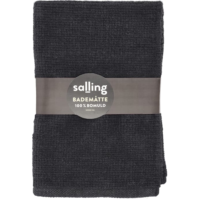 Salling bademåtte 50x80 cm - sort