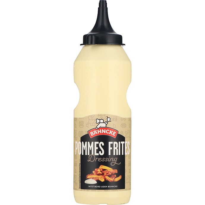 Pommes frites dressing