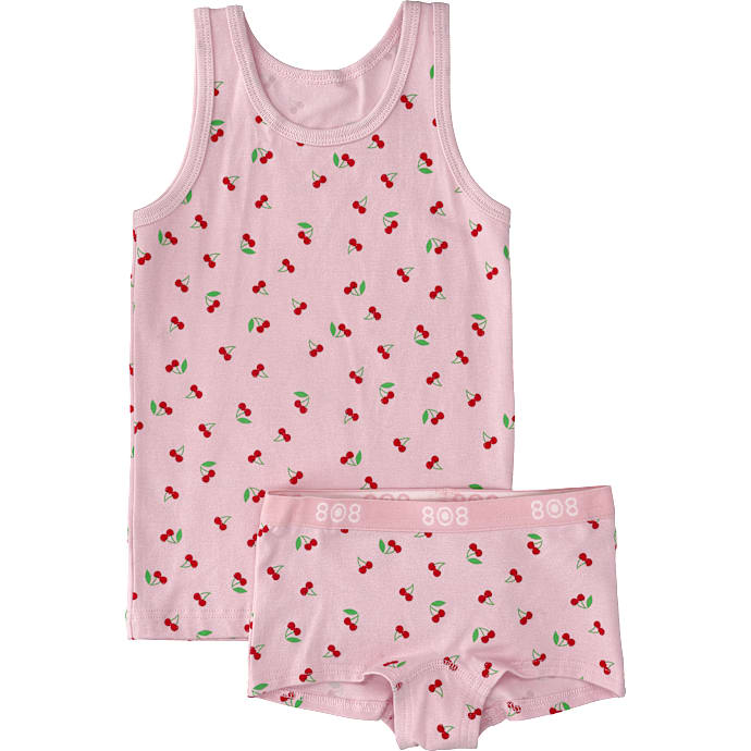 808 Undertøjssæt 4 år Pink