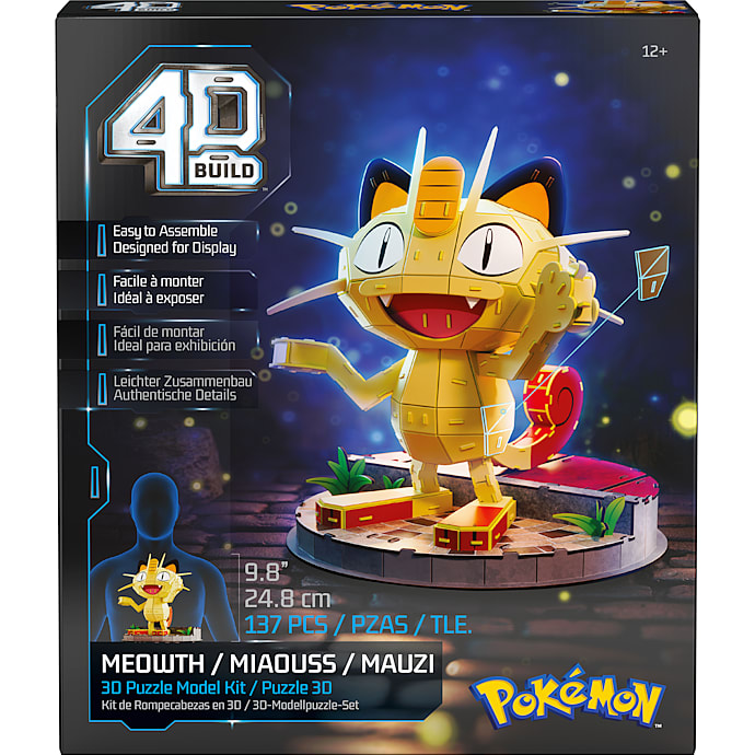 Pokémon 4D puslespil Meowth – produktbillede