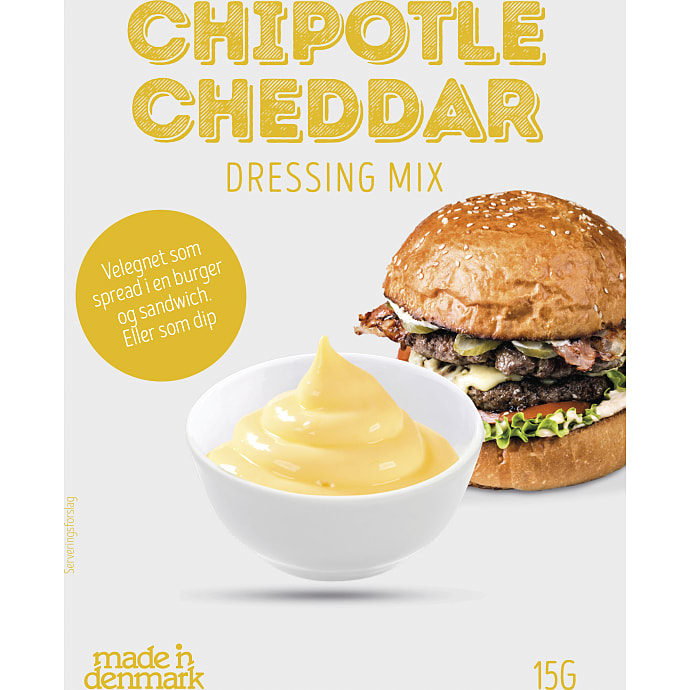 Chipotle og cheddar dressingmix