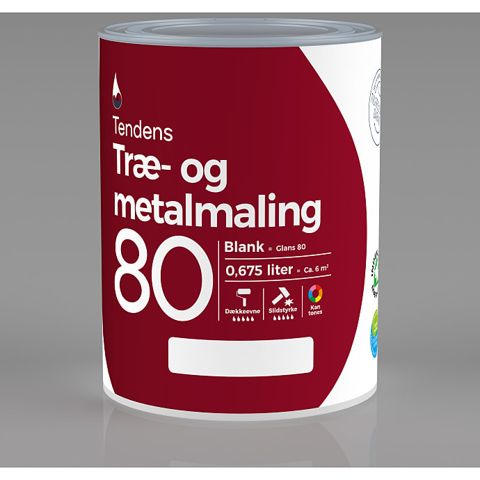 Tendens Træ- og metalmaling blank