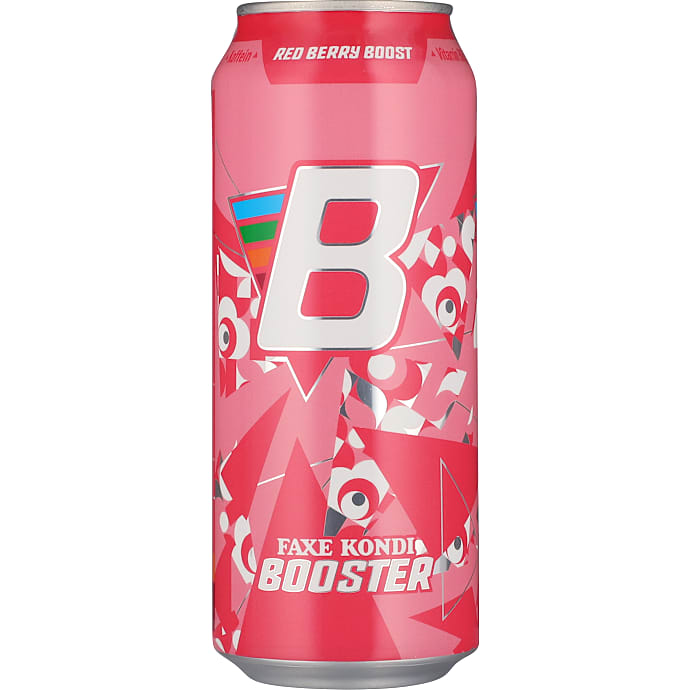 Faxe Kondi Energidrik røde bær 500 ml