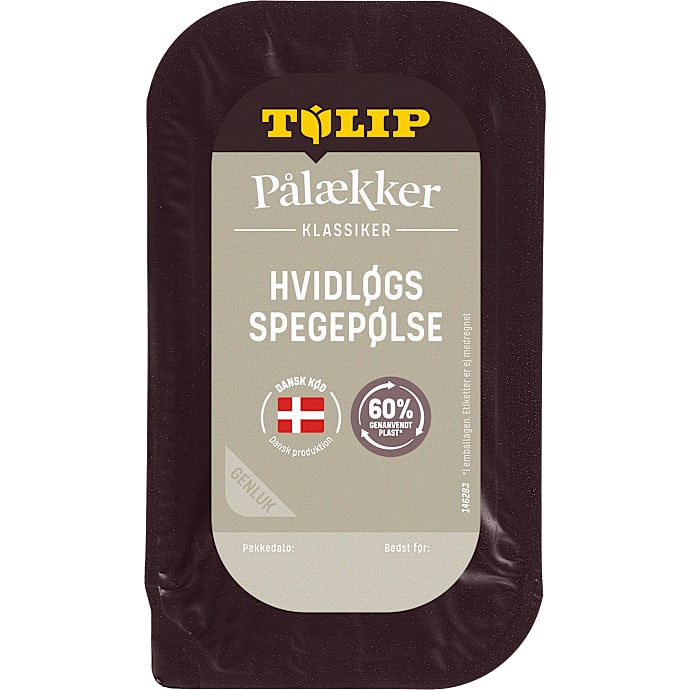 Tulip Røget hvidløgsspegepølse i skiver