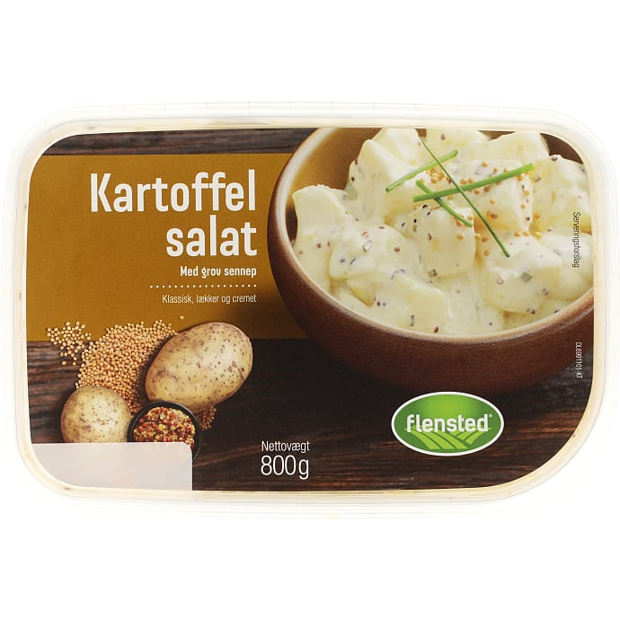 Kartoffelsalat m. sennep