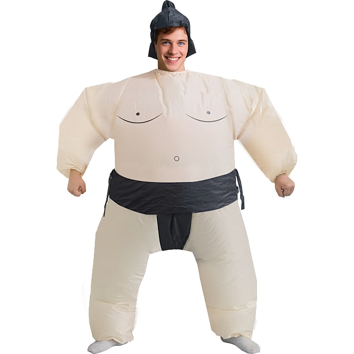 Oppustelig sumo kostume str. 180