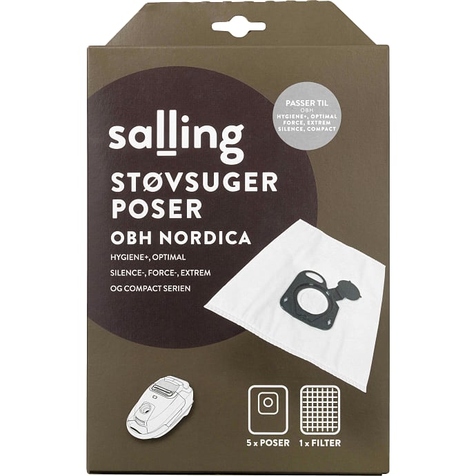 Salling Støvsugerposer 5-pak OBH Nordica
