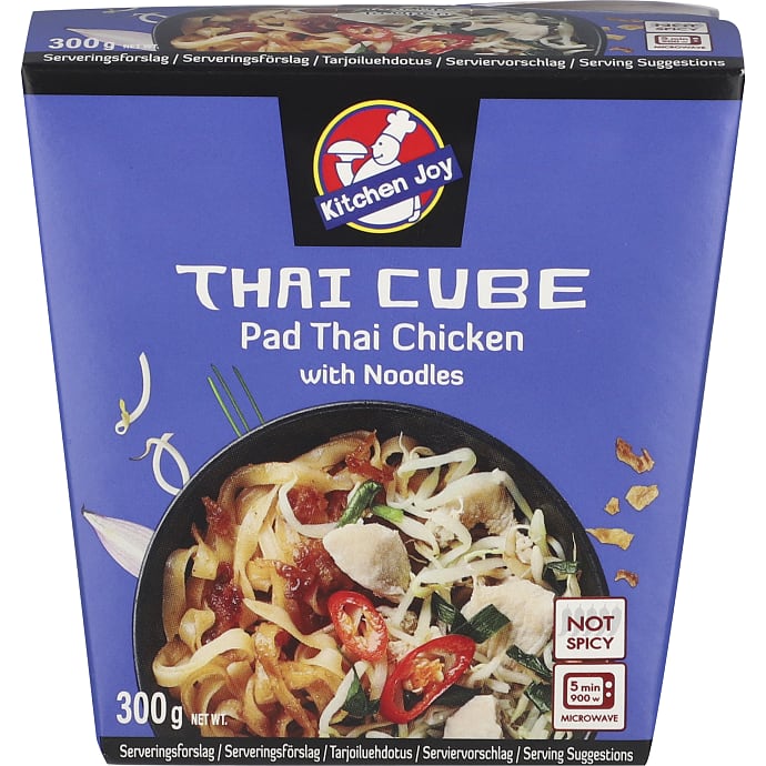 Kylling i pad thai sauce m. risnudler