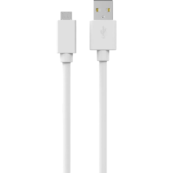 Prosonic kabel 1 meter - hvid