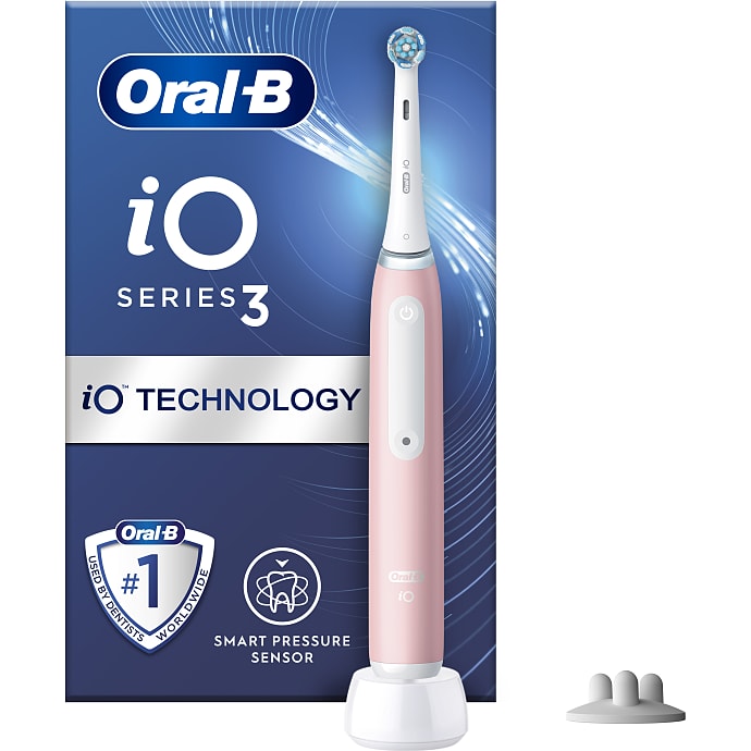 Oral-B iO3 elektrisk tandbørste Blush Pink