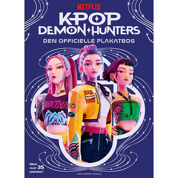 K-Pop Demon Hunters Den officielle plakatbog