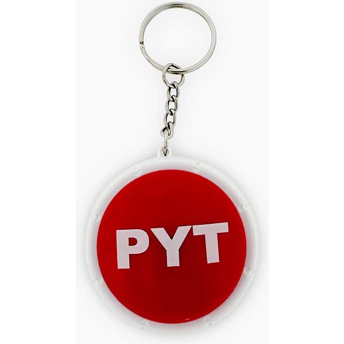 Pyt-knap Nøglering